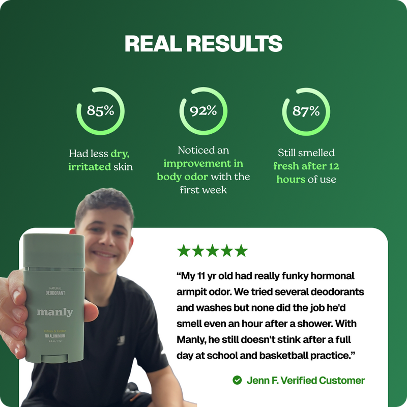 First Bodywash & Deodorant That Kills Teen Body Odor