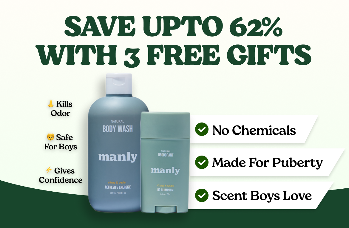 First Bodywash & Deodorant That Kills Teen Body Odor