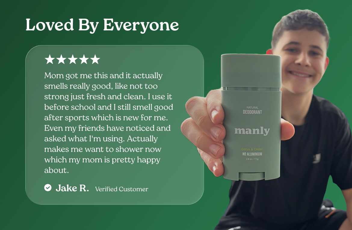 First Bodywash & Deodorant That Kills Teen Body Odor